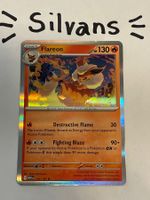 Flareon Holo 136/165 MEW 151 Englisch