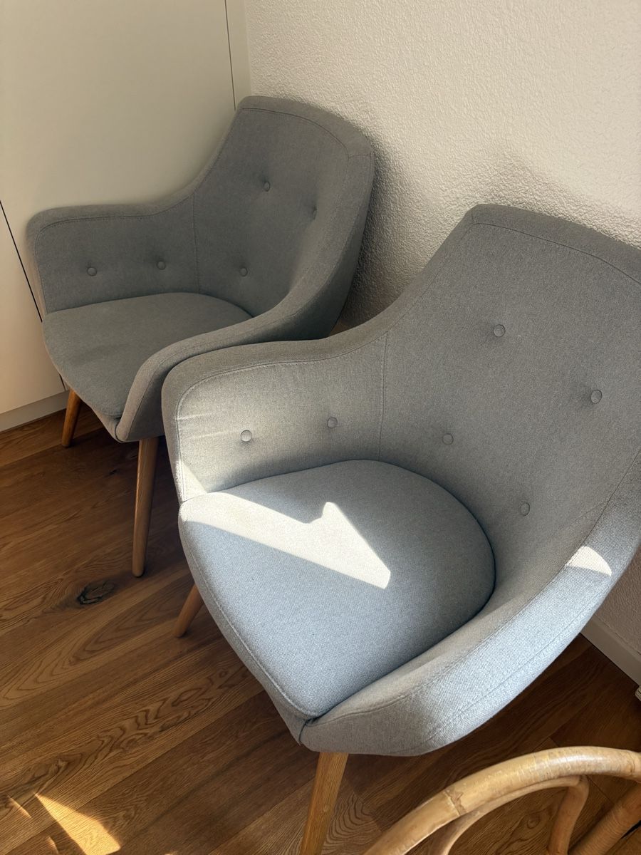 Poltrone: Zwei Polstersessel grau  – Usato da Grüt (Gossau ZH) venduto da fab_xmy9 2