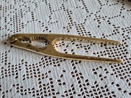 Messing Nussknacker, antik, rar