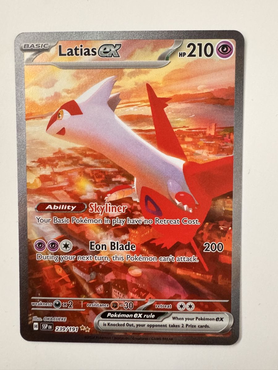 Pokémon Carte collezionabili: Latias ex 239/191 – Nuovo (secondo la descrizione) da Gelfingen venduto da mangochanti 1
