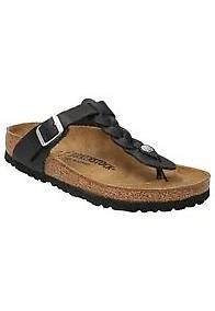 Scarpe da donna: Birkenstock Gizeh schwarz, Grösse 38 – Usato da Arbon venduto da Fashionista1971 1