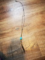 Halskette mit Feder Anhänger, Boho Stil, neuwertig!