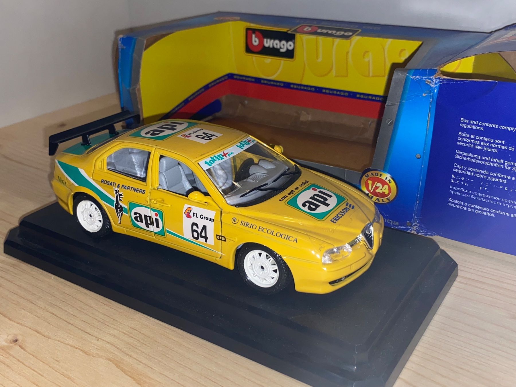 Alfa Romeo Modellini d'auto: Alfa Romeo 156 Racing API 1/24 – Nuovo (secondo la descrizione) da Wohlen AG venduto da PrivatSammlung 3