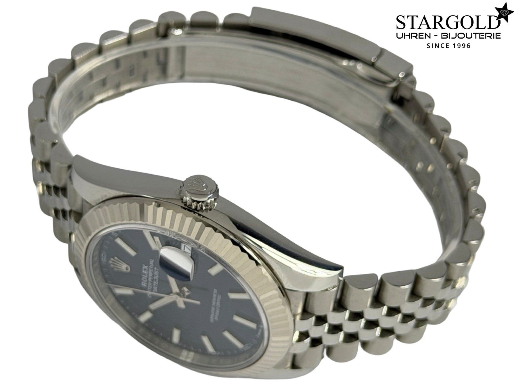 Rolex Uhren: Rolex Datejust 41 blau - 126334 – Gebraucht aus Zürich von Stargold-Uhren 4