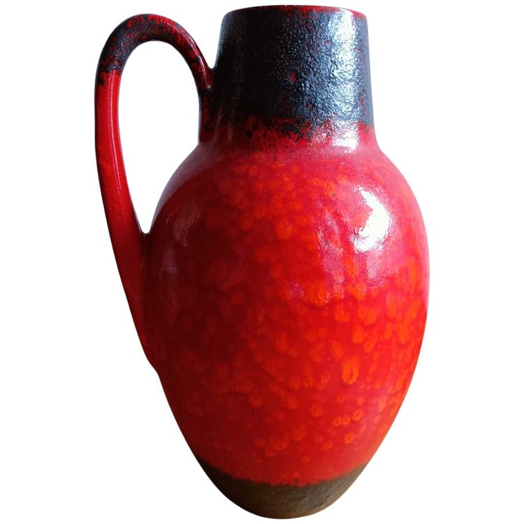 Fat Lava 414-38 Bodenvase von Scheurich, 1970s Jahre | Kaufen auf Ricardo