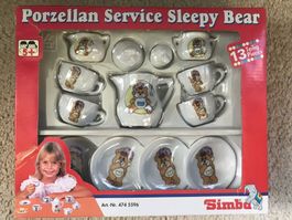 Porzellan Service "Sleepy Bear" für Kinder ab 5 Jahren / NEU