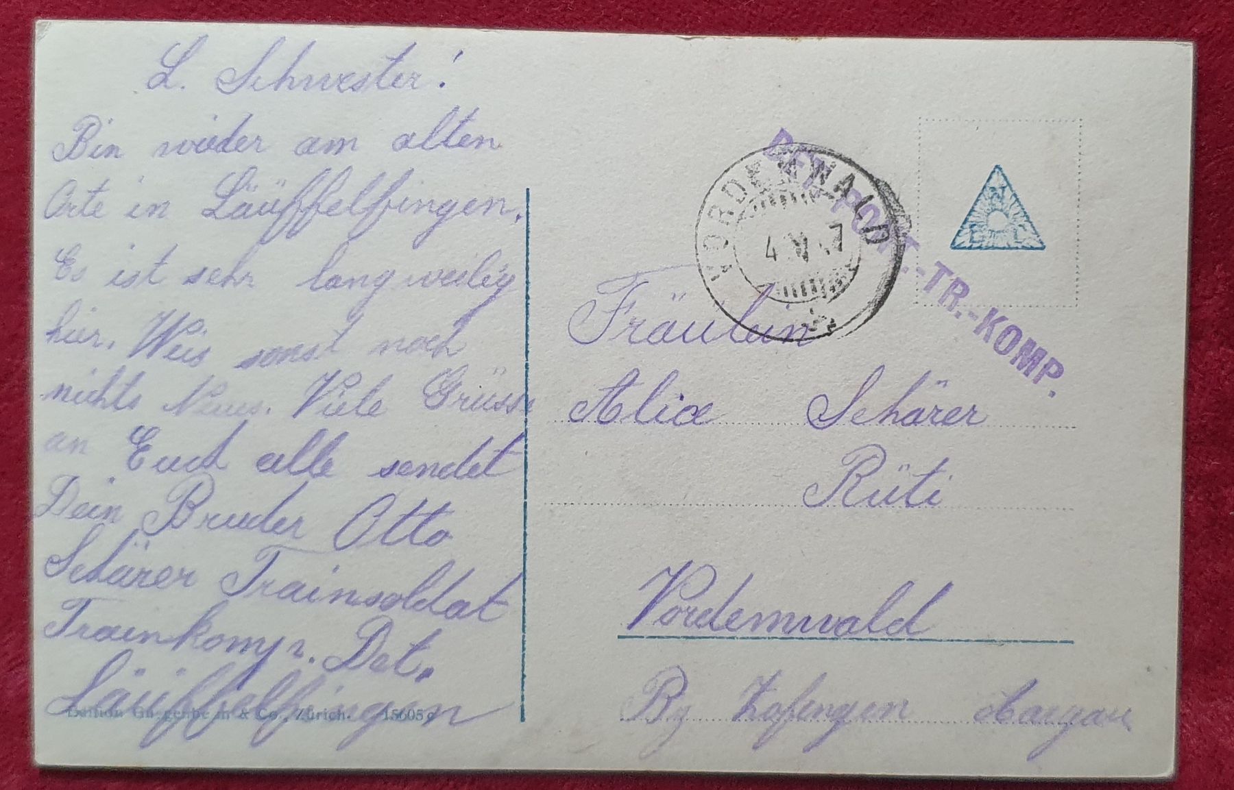 Cartes postales: Läufelfingen - belebt – D'occasion à Kreuzlingen par Rschweiz1 1