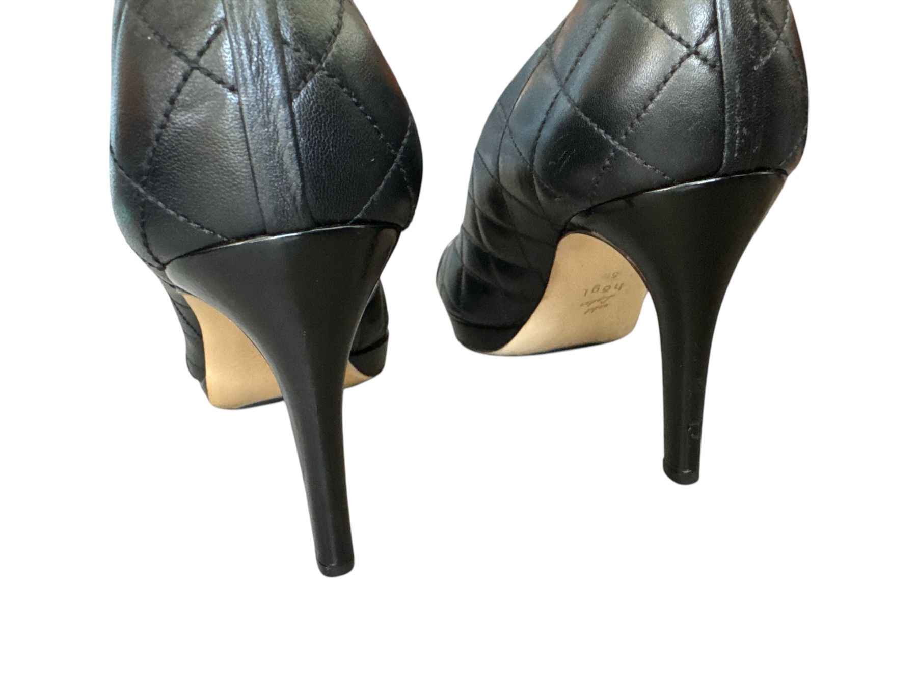 Högl Scarpe da donna: hogl Escarpins élégants en cuir noir – Usato da Vuisternens-Romont venduto da gol_xp6p 2