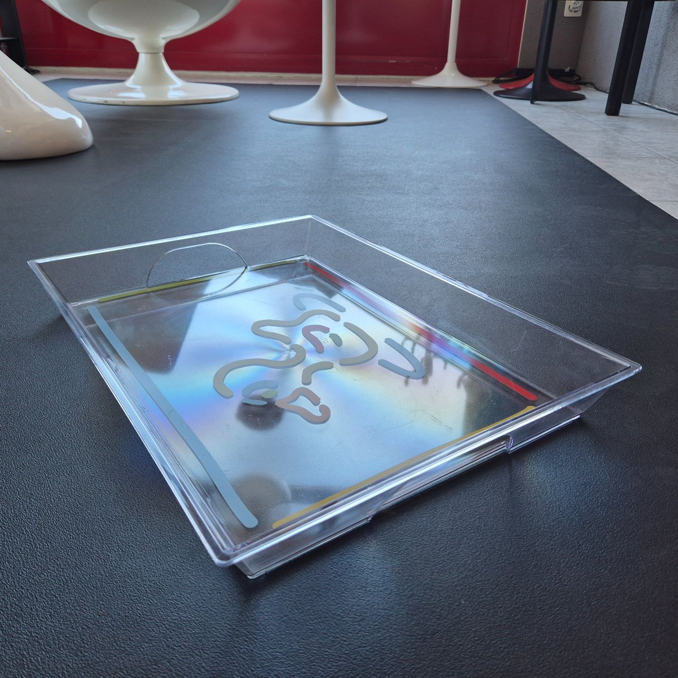 Piatti di portata: Easy Design Tablett Service Tableau Acryl Serving Tray – Usato da Nottwil venduto da Wondewa-Shop 5