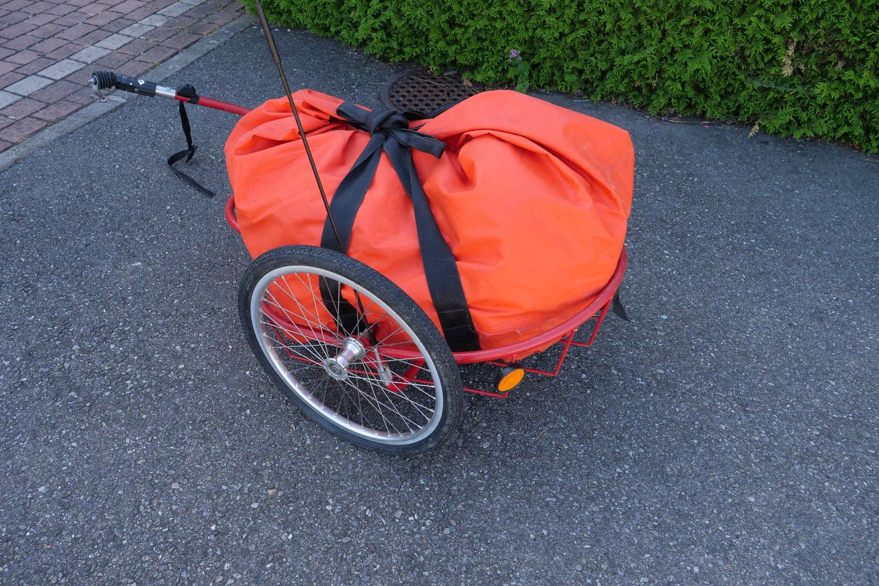 Rimorchi: Remorque vélo Vitelli camping + sac – Usato da Ependes FR venduto da Nada84 5