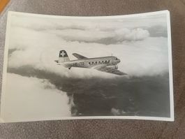 Historisches Foto Swissair Douglas DC-2 HB-ITO 40er Jahre