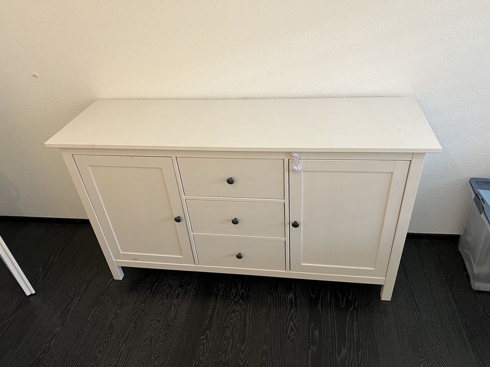 Luxus Ikea Sideboard Weiss Hemnes Bild