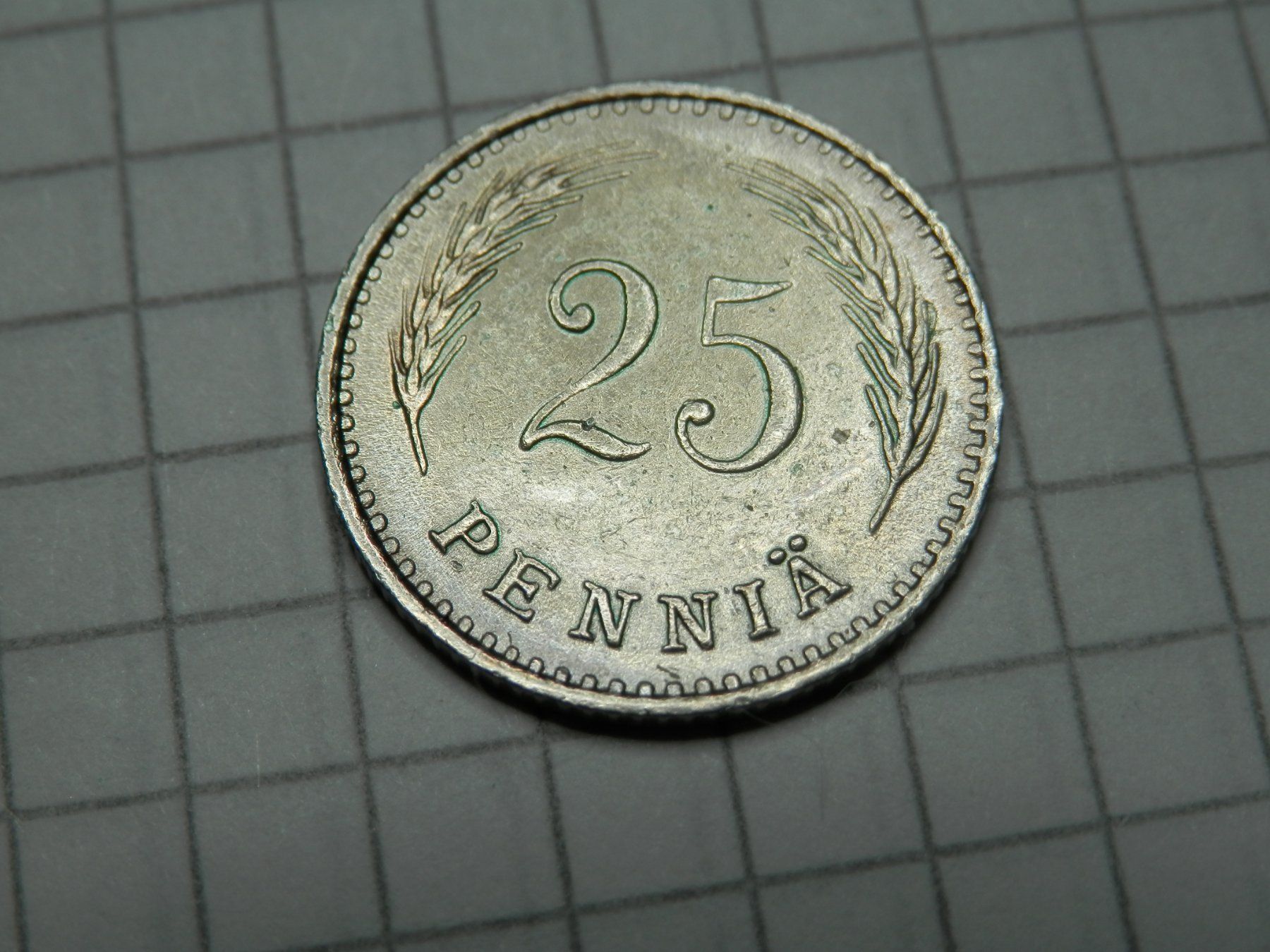 Tutti le monete: Finnland 25 Penny, 1921 – Usato da Weiach venduto da weiach81 1