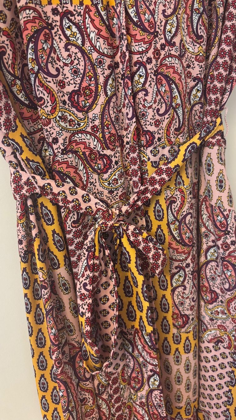 Vestiti: Sommerliches Maxikleid mit Muster, Grösse 40/M, neuwertig – Nuovo (secondo la descrizione) da Ermatingen venduto da mon_ydm2 3