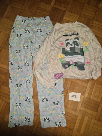 Minecraft Pyjama Grösse 152