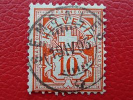 Ziffermuster: Nr.83 mit Vollstempel SEMSALES (FR)