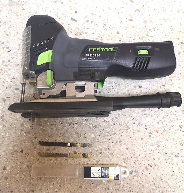 Festool Seghe: Pendelstichsäge Carvex PS 420 EBQ-Plus – Usato da Burgistein venduto da LaLUZdelFARO 1
