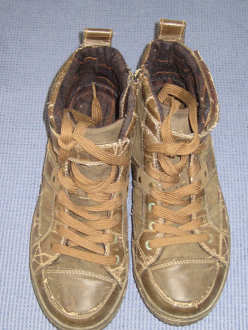 Herrenschuhe: Braune Herbst Schuhe, Gr. 42, Marke Memphis. – Gebraucht aus Neftenbach von Werthe