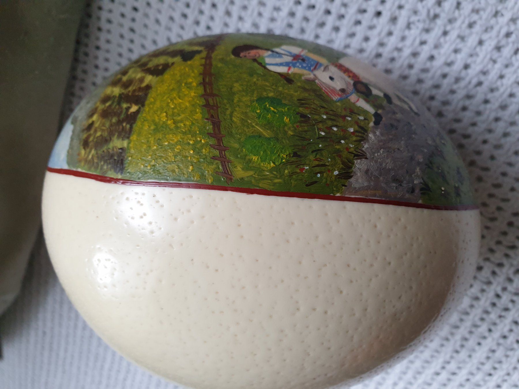Tutte le decorazioni: Straussen Ei bemalt – Usato da Schönengrund venduto da lia_t65g 3