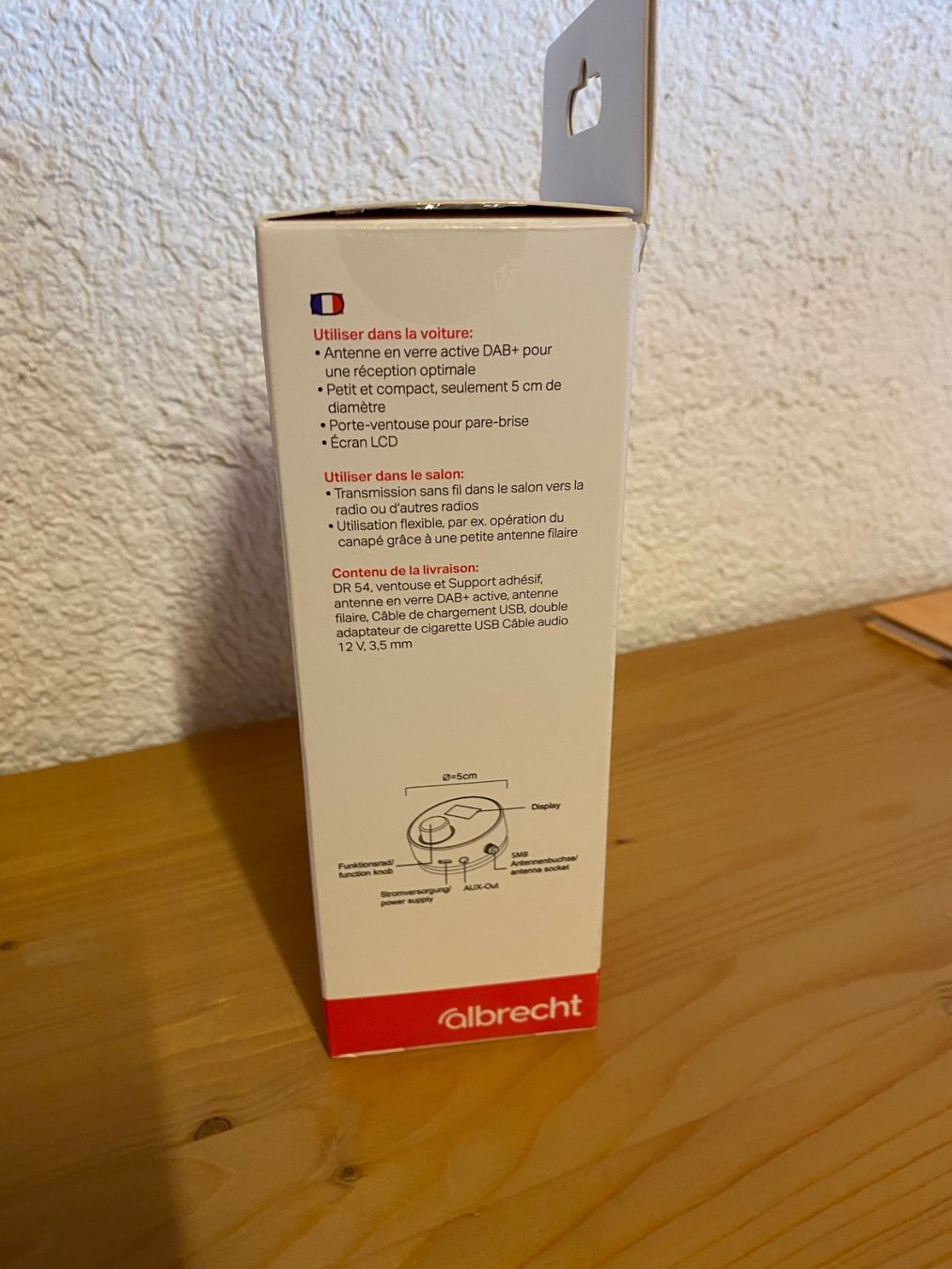 Radio: ALBRECHT DR 54 Mini DAB+ Tunner – Nuovo (secondo la descrizione) da Uster venduto da HeuHeuHeu 1