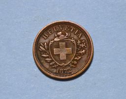 1 Rappen 1872