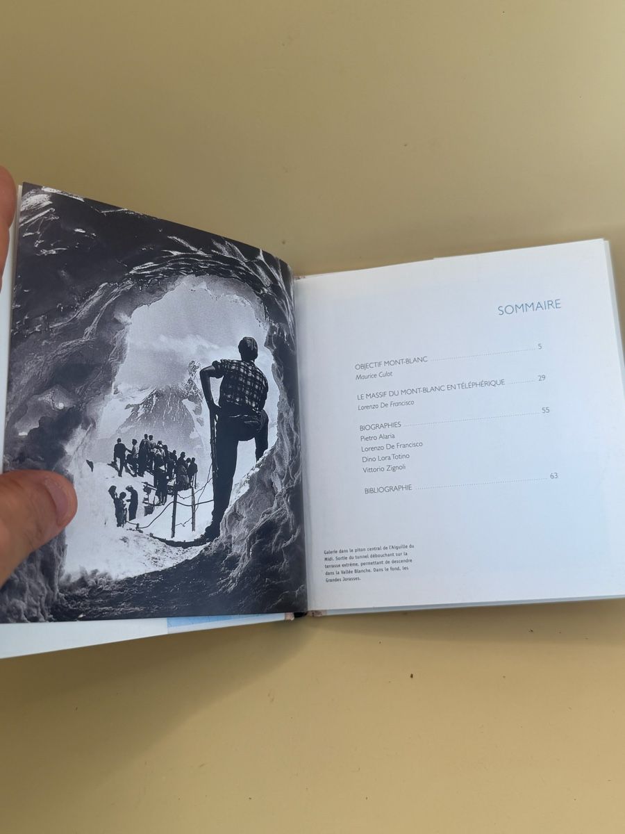 Libri: Objectif Mont-Blanc Téléphériques de l’impossible – Usato da Genève venduto da sho_67qj 5