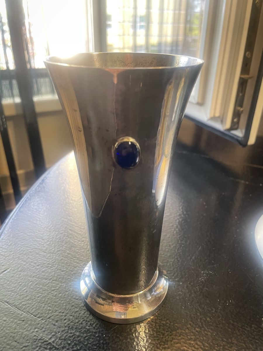 Altre raccolte & rarità: Becher Kelch Silber? Versilbert Antik Vintage – Usato da Altnau venduto da LinaAuktion