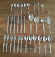 Besteck Set / 31 Teile versilbert