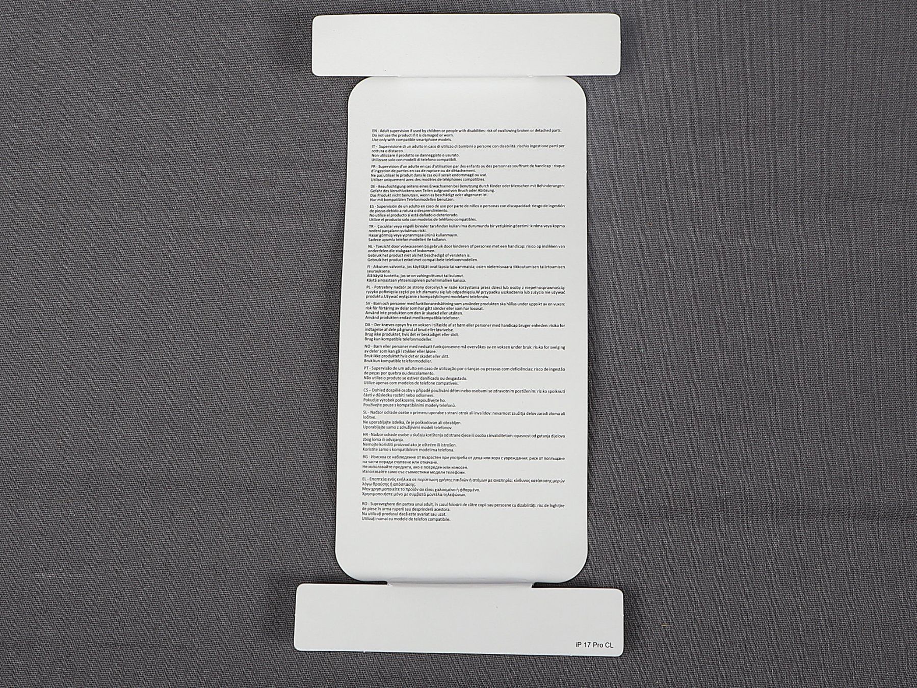 Apple Covers & Schutzfolien: iPHONE 17 Pro Hülle – Neu (gemäss Beschreibung) aus Steinen von Restwert_Steinen 1
