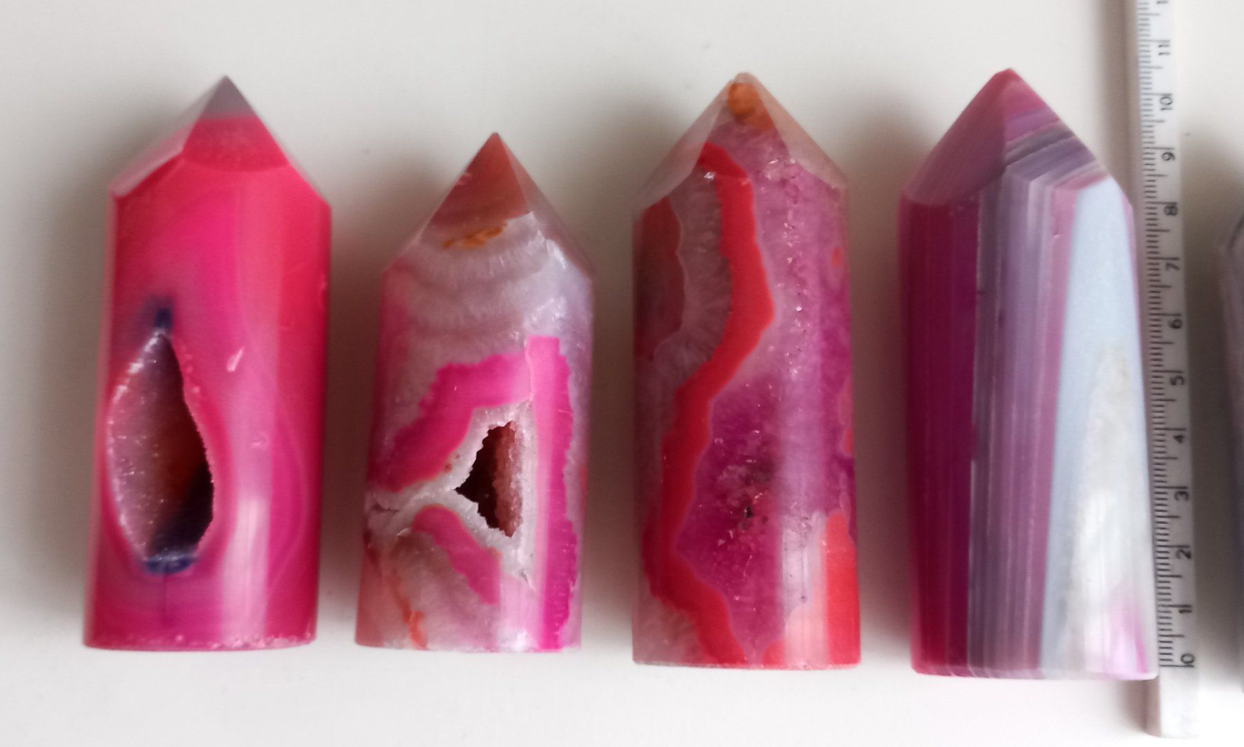 Minerali & Pietre curative: Lot: 9 Achatspitzen – Usato da Zumikon venduto da Ruby57 1