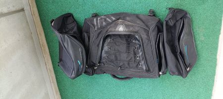 Motorrad Hecktasche Topcase Bag Schwarz