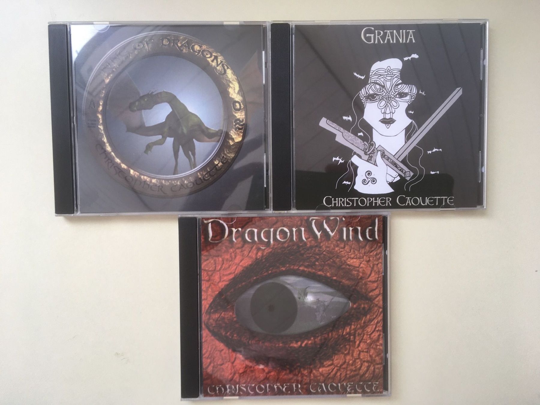 CDs: Christopher Caouette 7 CD-Sammlung Epic Fantasiemusik – Gebraucht aus Rüti ZH von Ochello 1