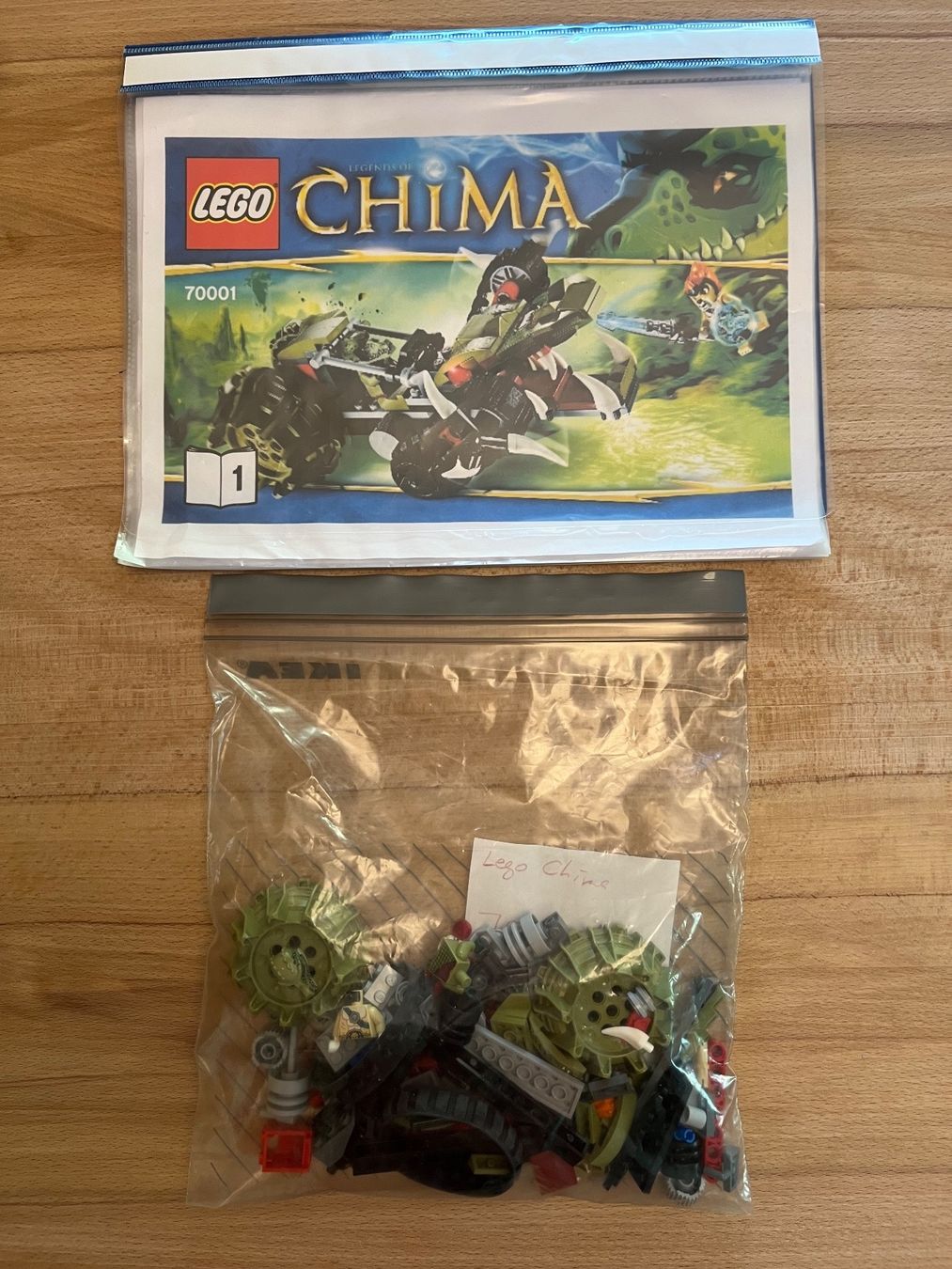 Lego Giocattoli: Lego Chima 70001 – Usato da Sedrun venduto da Madeleine017