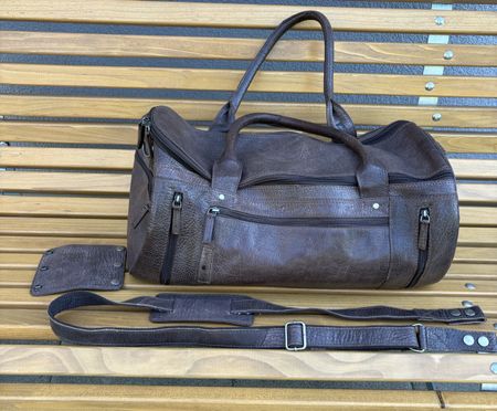 Naturleder-Reisetasche Greenburry