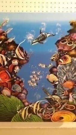 Tableaux: "Unterwasser Welt" Gemälde – D'occasion à Zürich par Galerie-Kunst