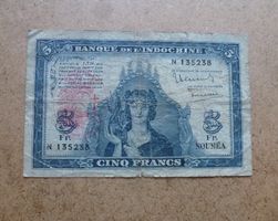 Indochina Nouema ++ 5 Francs 1948