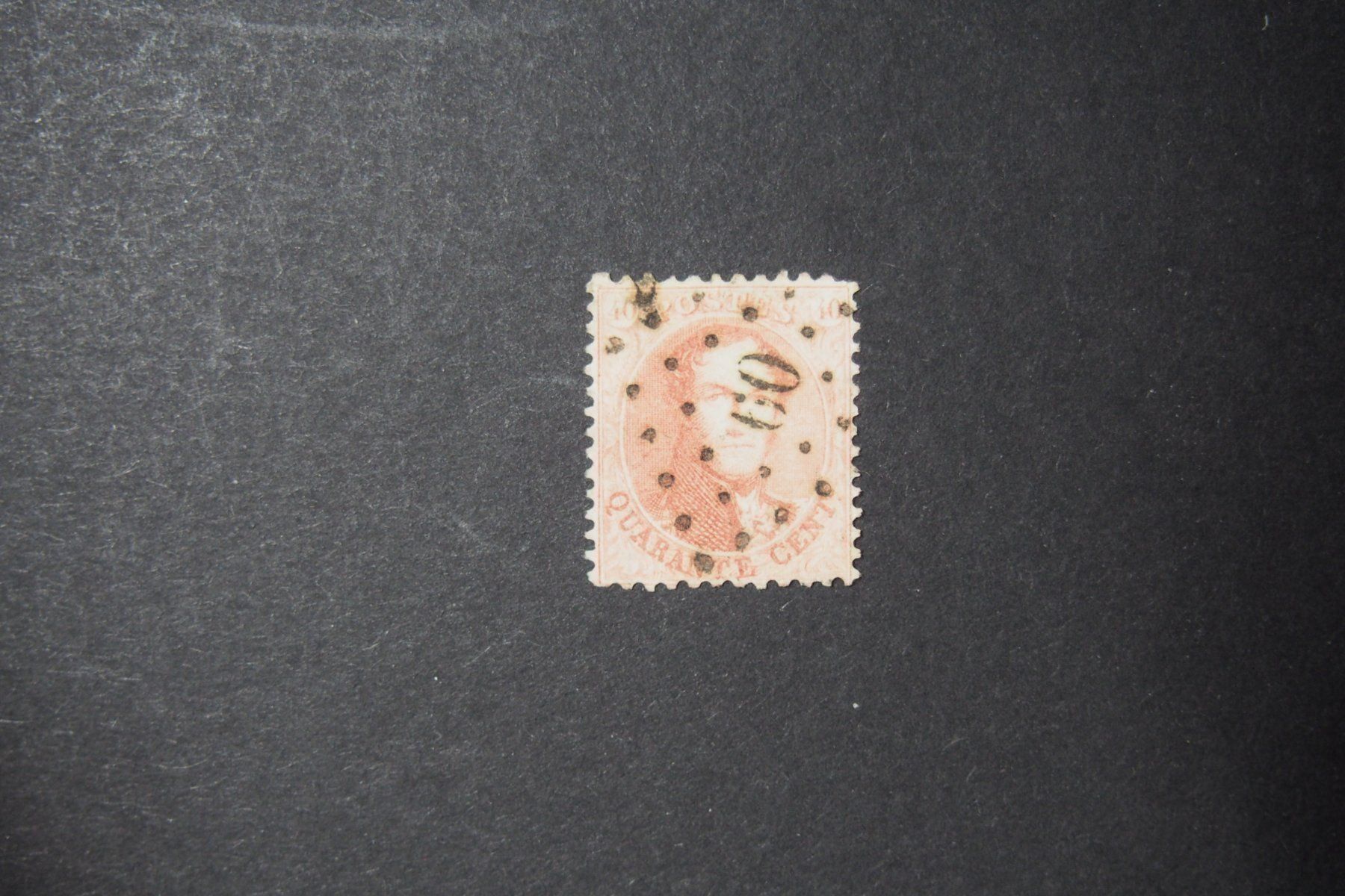 Tutti i francobolli: 1861 MiNr. 9 II  Belgien – Usato da Solothurn venduto da and_fxw5