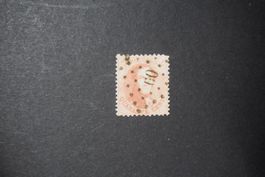 1861 MiNr. 9 II  Belgien
