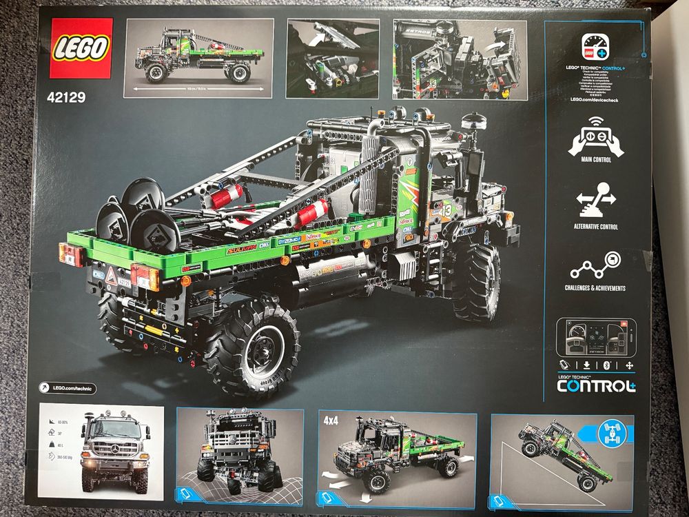 LEGO Technic 42129 4x4 Mercedes-Benz Zetros Trial Truck (Neu und ...