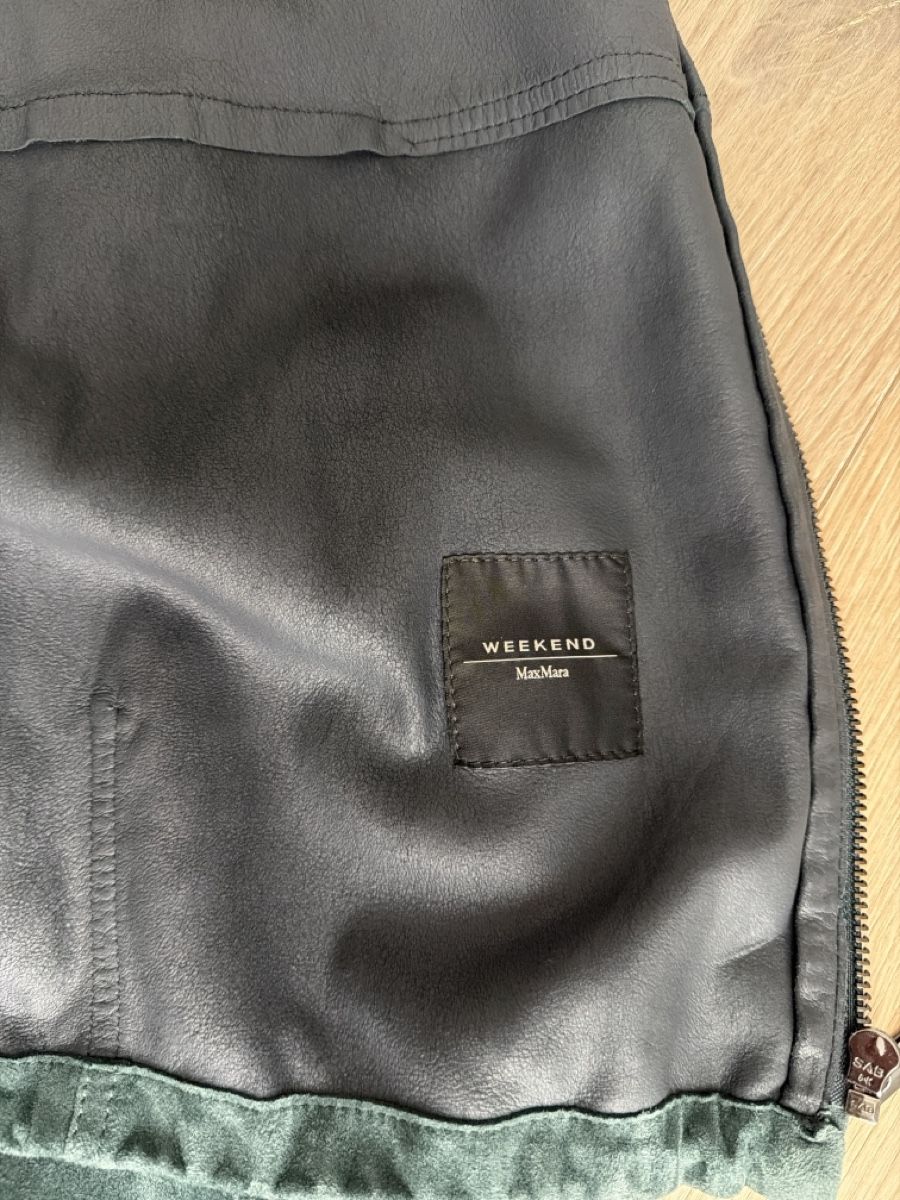 Max Mara Jacken: Weekend Max Mara Damen Kapuzenjacke Leder Gr. 38  – Gebraucht aus Othmarsingen von Darija7 6