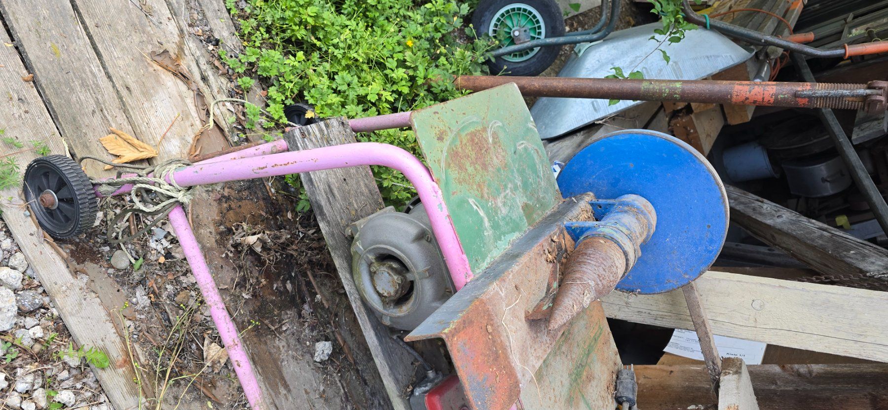 Tutte le macchine: Holzspalter auf 2 Rädern – Difettoso da Züberwangen venduto da Roff 2