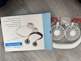 Neuer, tragbarer Nackenventilator - Ideal für den Sommer!
