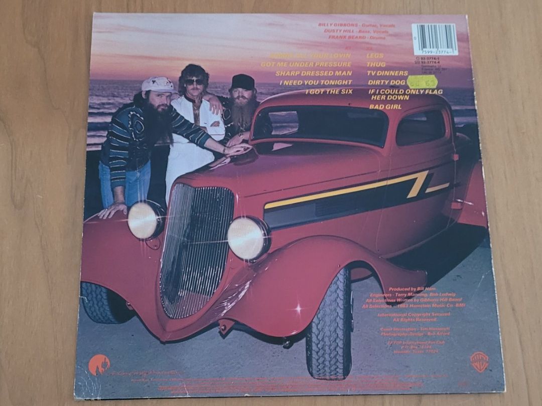 Vinyles: LP  ZZ Top – D'occasion à Martigny par MZ-67 1