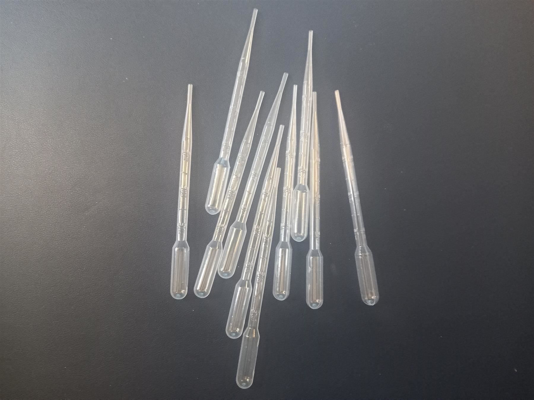 Messen: 500x Graduierte Transferpipette 3ML Pipette transfert gradué – Neu und originalverpackt aus Lausanne von novastoris 2