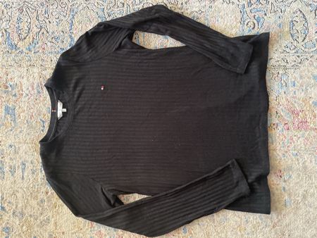 Tommy Hilfiger Shirt, Gr. L, Schwarz, Top Zustand!