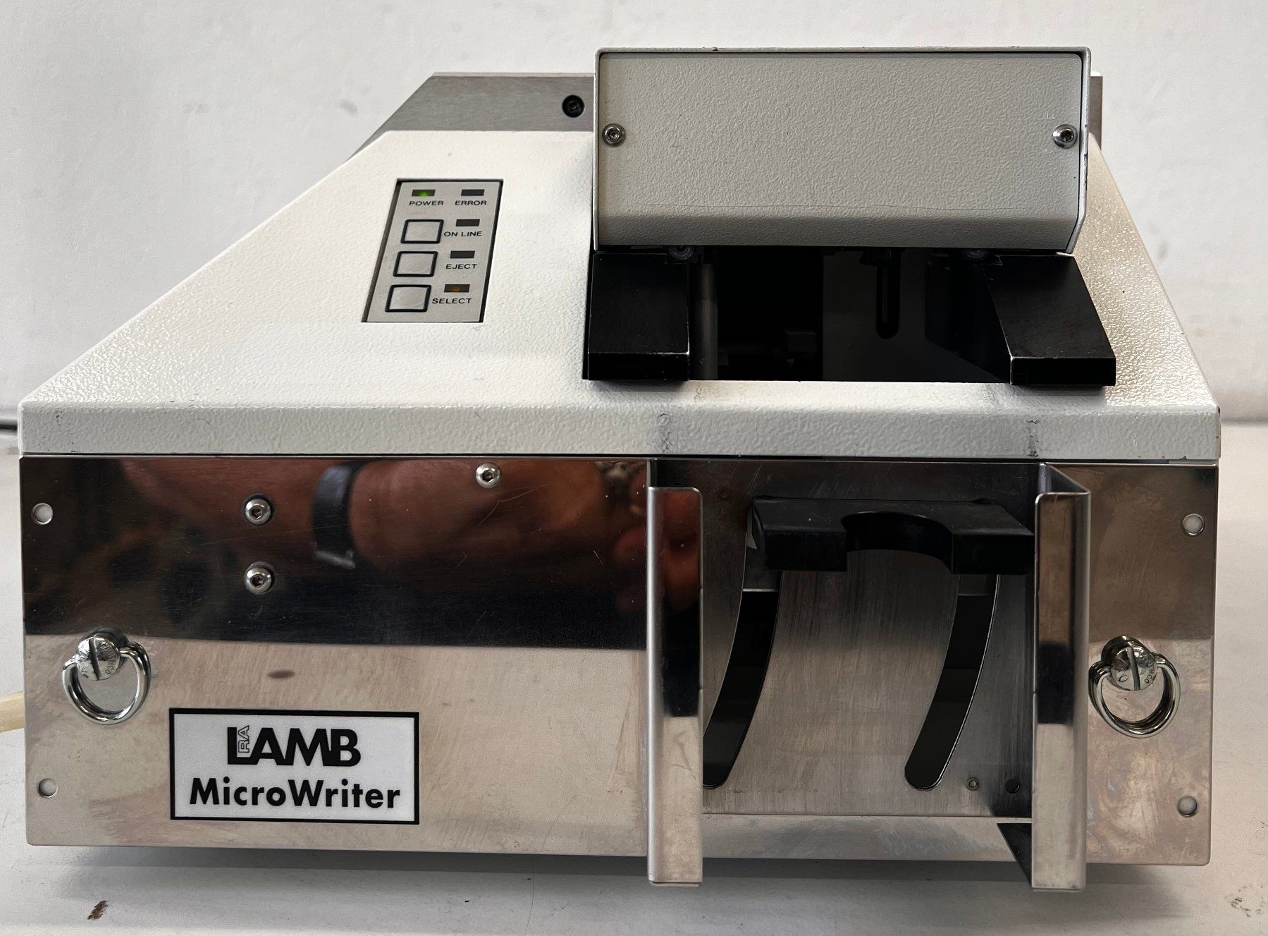 : Thermo Scientific Raymond Lamb MicroWriter Slide Labeler – Usato da Niederdorf venduto da LeptonAG_Labor 5
