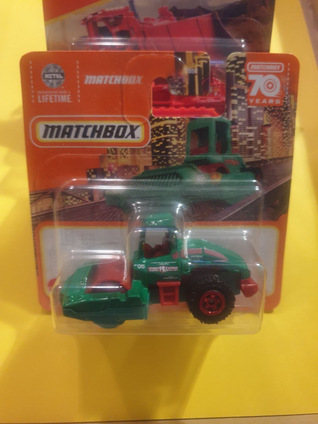 Matchbox Modellini d'auto: Matchbox Baustellen Set 2 – Nuovo e nell'imballaggio originale da Oftringen venduto da Rotor 6