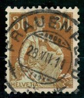 CH - Helvetia m. Schwert - SBK Nr. 110 - Frauenfeld TG