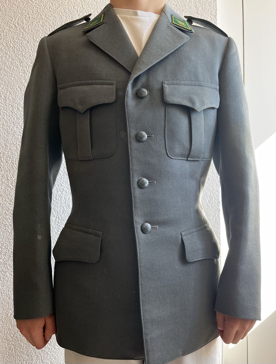 Schweizer Armee Uniformi: Schweizer Militär Jacke, Tenu A – Usato da Wallisellen venduto da maxiking.21 1