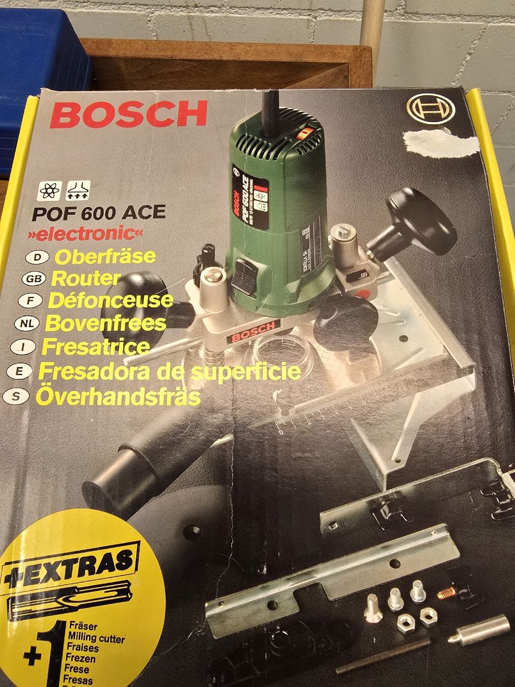 Tutte le macchine: Bosch Oberfräse POF 600 ACE – Usato da Neuenkirch venduto da bachforelle06